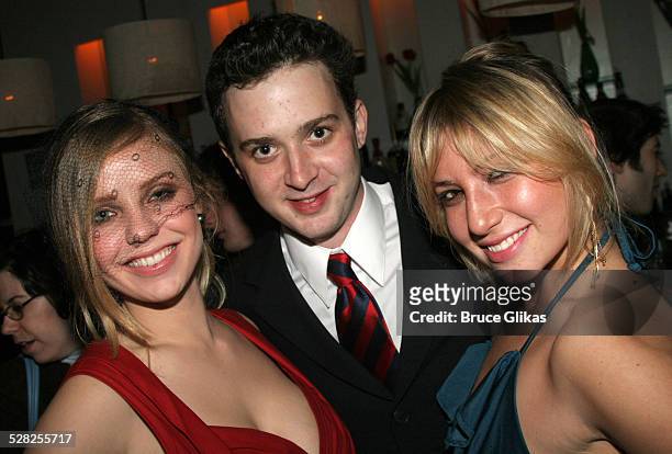 Kelli Garner, Eddie Kaye Thomas, and Ari Graynor during Dog Sees God: Confessions of a Teenage Blockhead Off-Broadway Opening Night Party at Lucy's...