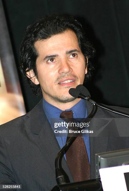 John Leguizamo during 58th Annual Tony Awards Nominee Announcements at The Hudson Theater in New York City, New York, United States.