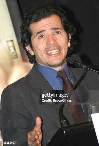 John Leguizamo during 58th Annual Tony Awards Nominee Announcements at The Hudson Theater in New York City, New York, United States.