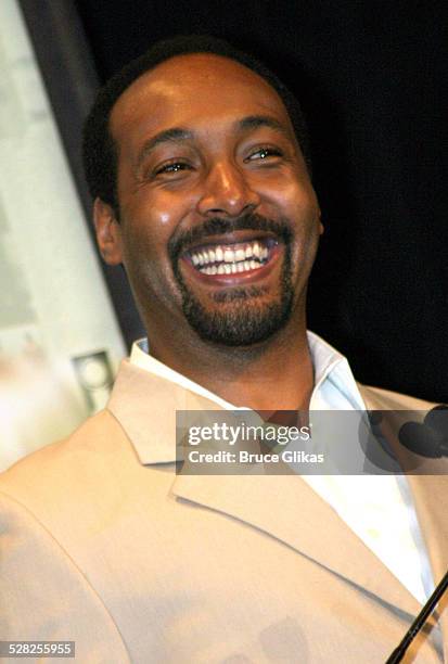 Jesse L. Martin during 58th Annual Tony Awards Nominee Announcements at The Hudson Theater in New York City, New York, United States.