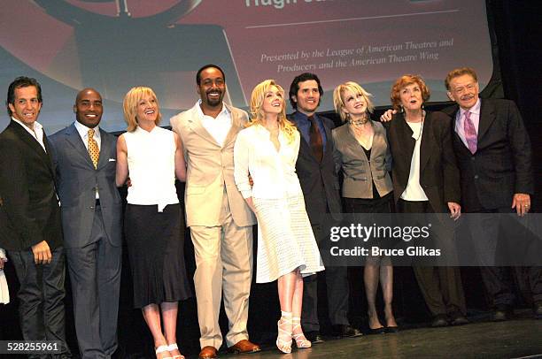 Kenneth Cole, Tiki Barber, Edie Falco, Jessie L. Martin, Jane Krakowski, John Leguizamo, Cyndi Lauper, Anne Meara and Jerry Stiller