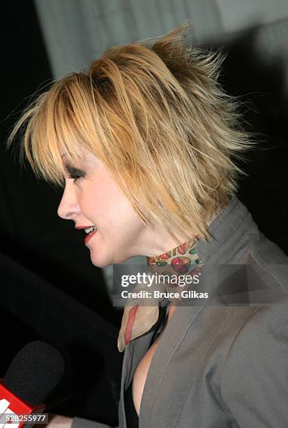 Cyndi Lauper during 58th Annual Tony Awards Nominee Announcements at The Hudson Theater in New York City, New York, United States.