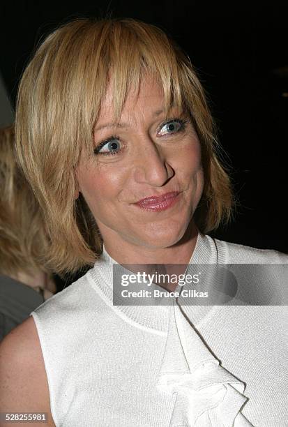Edie Falco during 58th Annual Tony Awards Nominee Announcements at The Hudson Theater in New York City, New York, United States.