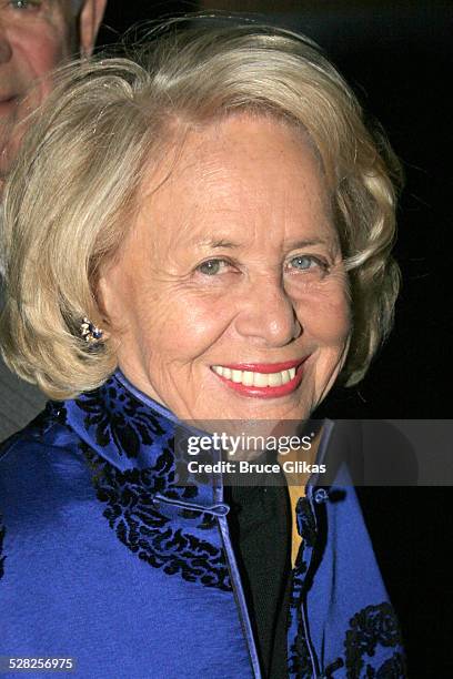 Liz Smith during Manhattan Theater Club 2006 Winter Benefit An Intimate Night at The Rainbow Room in New York City, New York, United States.