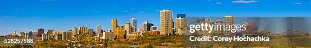 edmonton skyline - edmonton skyline stock pictures, royalty-free photos & images