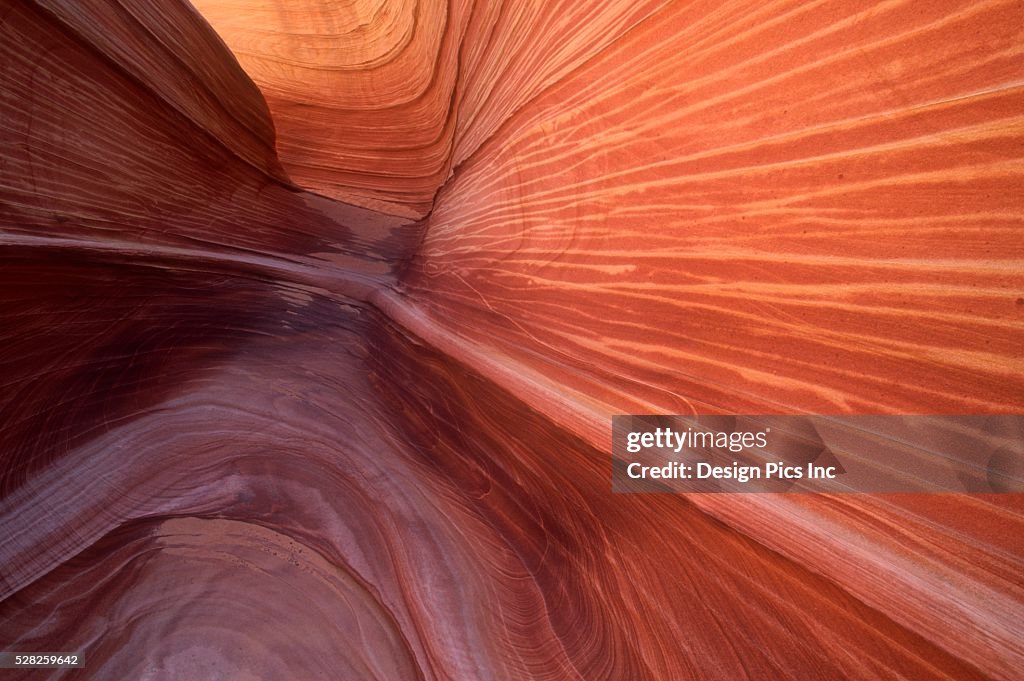 Sandstone Formations, The Wave, Paria Canyon-Vermillion Cliffs Wilderness, Arizona, U.S.A.