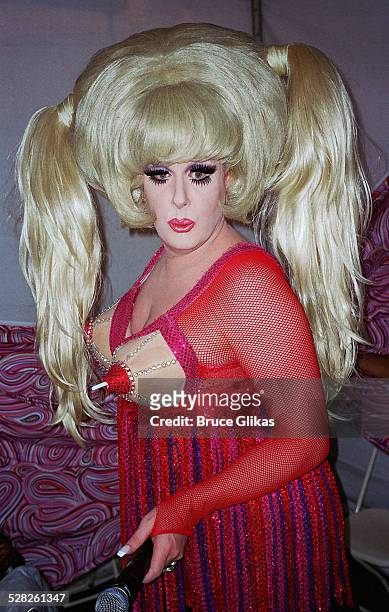 Lady Bunny during Wigstock 2004 at Thompson Square Park in New York City, New York, United States.