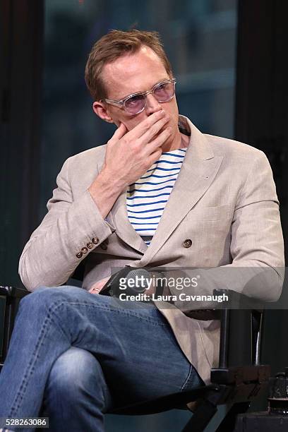 Paul Bettany attends AOL Build Speaker Series to discuss "Captain America: Civil War" at AOL Studios In New York on May 4, 2016 in New York City.