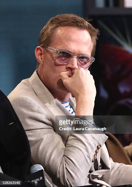 Paul Bettany attends AOL Build Speaker Series to discuss "Captain America: Civil War" at AOL Studios In New York on May 4, 2016 in New York City.