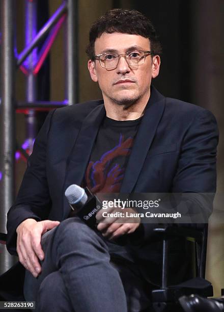Anthony Russo attends AOL Build Speaker Series to discuss "Captain America: Civil War" at AOL Studios In New York on May 4, 2016 in New York City.