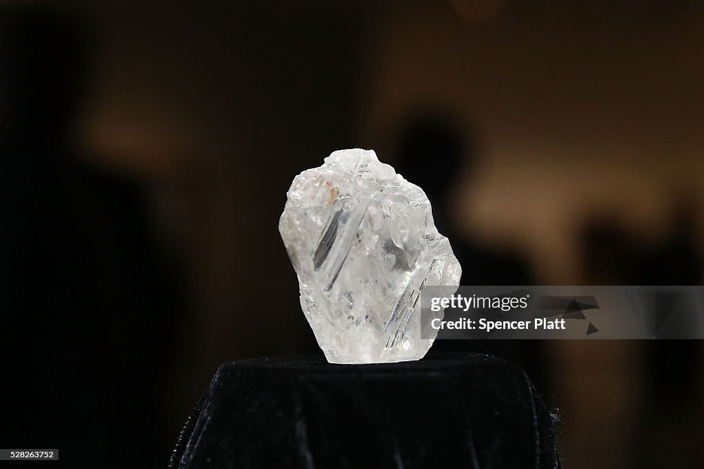 Sotheby's To Auction Off Largest Diamond Discovered In 100 Years