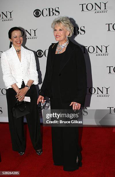 Janis Paige during 60th Annual Tony Awards - Arrivals at Radio City Music Hall in New York City, New York, United States.