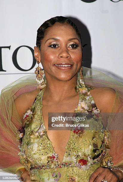 Elisabeth Withers-Mendes, nominee for the Best performance by a Featured Actress in a Musical for The Color Purple