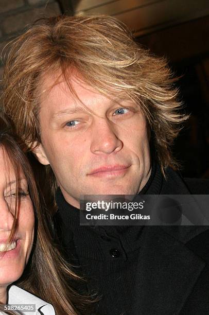 Jon Bon Jovi during Billy Crystal Makes His Broadway Debut in 700 Sundays at The Broadhurst Theater/Tavern on the Green in New York, NY, United...