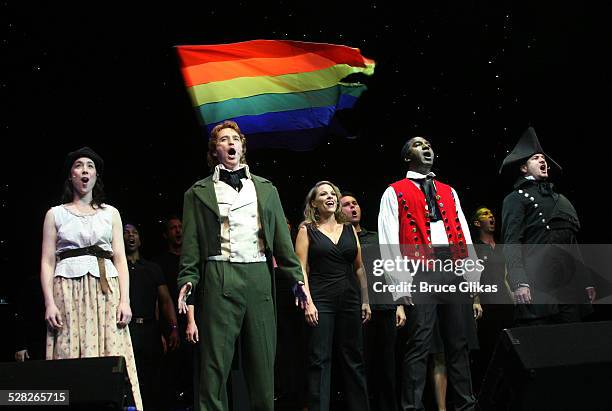 Les Miserables production cast during Rosie O'Donnell performs on R Family Vacations 3rd Annual Cruise to Alaska - July 12, 2006 at The Norwegian...