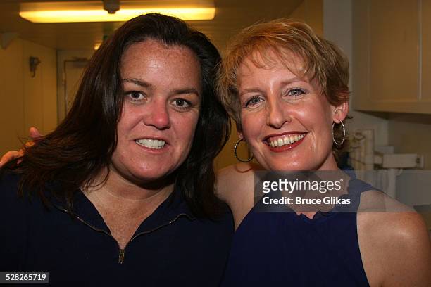Rosie O'Donnell and Liz Callaway during Rosie O'Donnell performs on R Family Vacations 3rd Annual Cruise to Alaska - July 12, 2006 at The Norwegian...