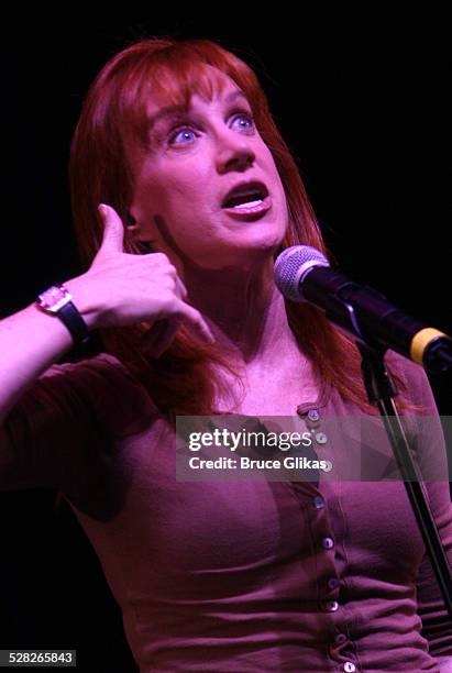 Kathy Griffin during Rosie O'Donnell performs on R Family Vacations 3rd Annual Cruise to Alaska - July 12, 2006 at The Norwegian Star, Alaska, United...
