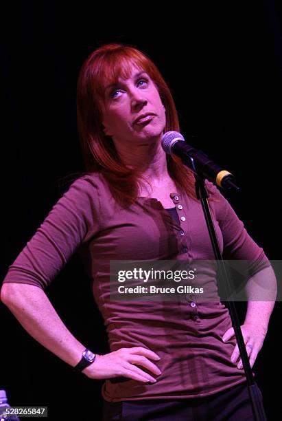 Kathy Griffin during Rosie O'Donnell performs on R Family Vacations 3rd Annual Cruise to Alaska - July 12, 2006 at The Norwegian Star, Alaska, United...