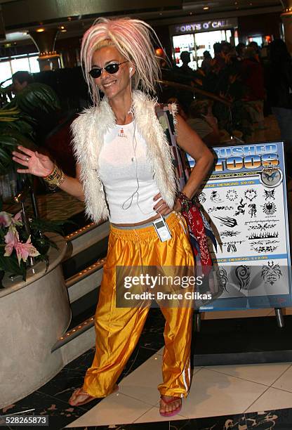 Susan Powter during Rosie O'Donnell performs on R Family Vacations 3rd Annual Cruise to Alaska - July 12, 2006 at The Norwegian Star, Alaska, United...