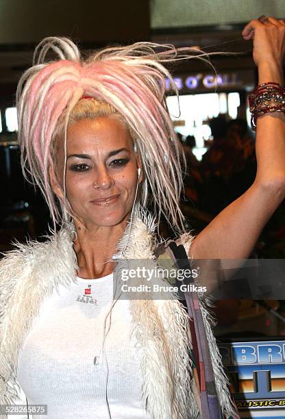 Susan Powter during Rosie O'Donnell performs on R Family Vacations 3rd Annual Cruise to Alaska - July 12, 2006 at The Norwegian Star, Alaska, United...