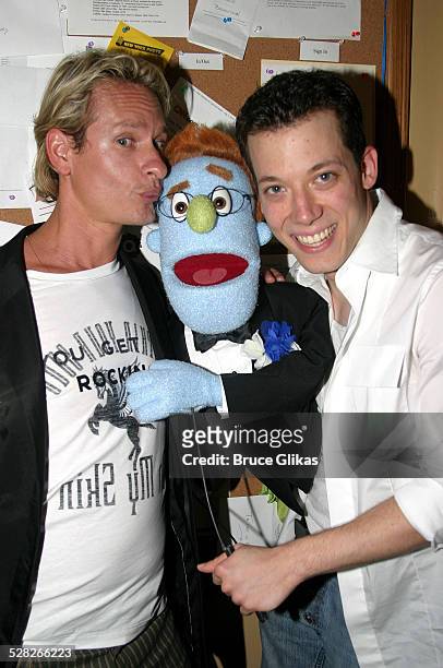 Carson Kressley of Queer Eye for The Straight Guy with Gay Republican Rod and John Tartaglia of Avenue Q *Exclusive*