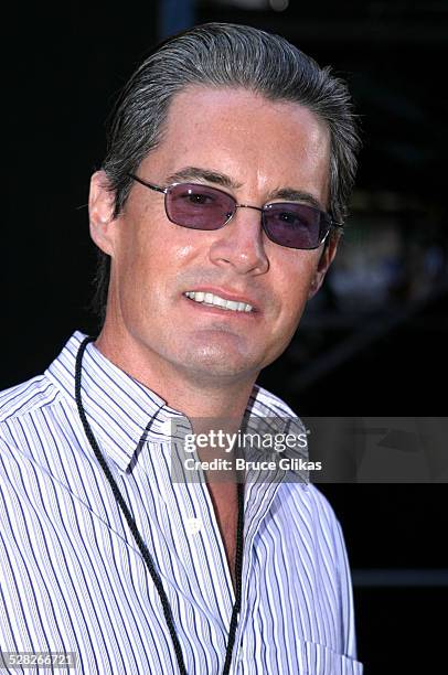 Kyle MacLachlan during The 12th Annual Broadway on Broadway Concert at Times Square in New York City, New York, United States.