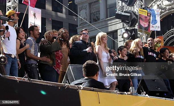 Finale Shot- featuring Frenchie Davis, Nathan Lane and Jane Krakowski