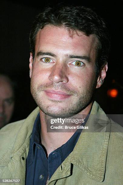 Scott Foley during Curtain Call and After Party Celebrating the Opening of Recent Tragic Events with Heather Graham at Playwrights Horizons in New...