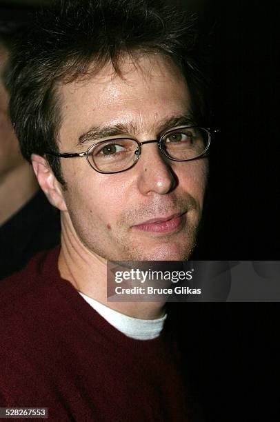 Sam Rockwell during Curtain Call and After Party Celebrating the Opening of Recent Tragic Events with Heather Graham at Playwrights Horizons in New...