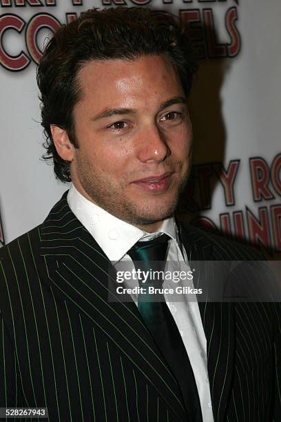 Rocco DiSpirito during Opening Night Curtain Call and Party for Dirty Rotten Scoundrels on Broadway at Imperial Theater thenThe Copacabana in New...