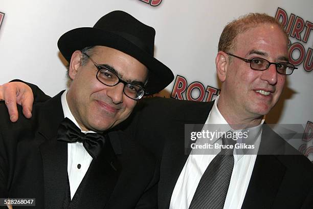 David Yazbek, composer and Jeffrey Lane, book writer