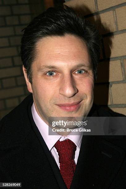 Patrick Marber during Monty Python's Spamalot Opening Night on Broadway - Arrivals at The Shubert Theater in New York City, New York, United States.