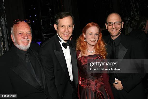 Harold Prince, Jim Walton, Ann Morrison and Lonny Price, original cast of Merrily We Roll Along *exclusive*