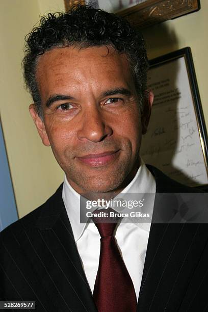 Brian Stokes Mitchell during The All-Star Stephen Sondheim 75th Birthday Celebration Children and Art - Inside at Broadway's New Amsterdam Theatre in...