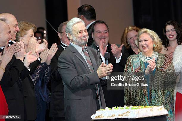 Curtain Call with Stephen Sondheim, Barbara Cook and Anne Hathaway