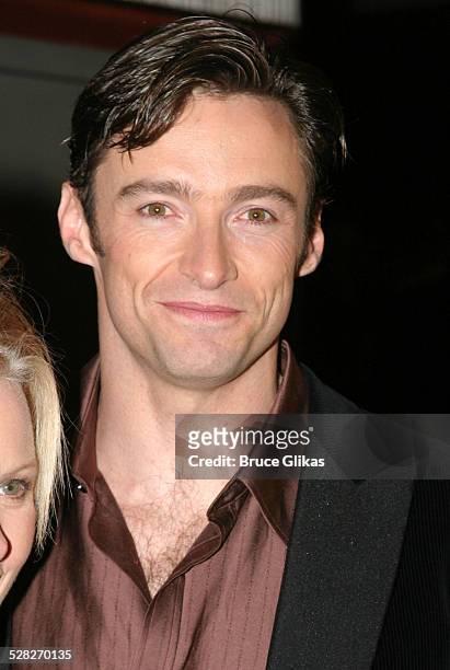 Hugh Jackman during Opening Night of The Boy From Oz - Arrivals and After Party at The Imperial Theater and Copacabana Nightclub in New York City,...