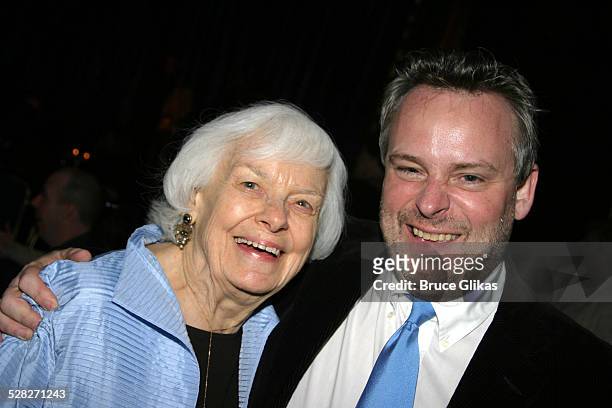 Helen Stenborg and son Doug Hughes, director **EXCLUSIVE**