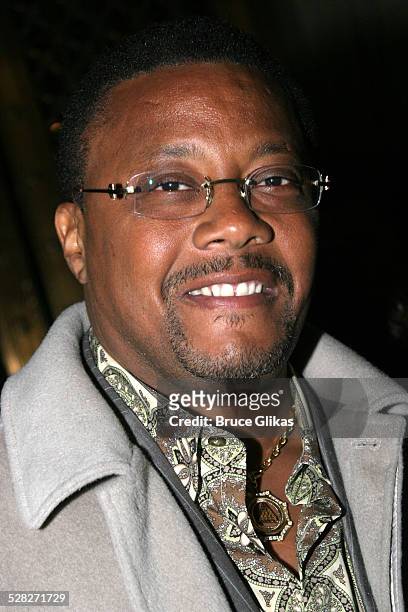 Judge Greg Mathis during Opening Night Party for Julius Caesar on Broadway at Gotham Hall in New York City, New York, United States.