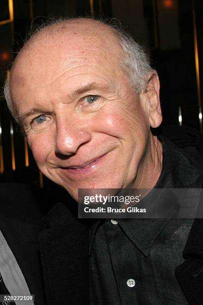 Terrence McNally during On Golden Pond Opening Night on Broadway - Curtain Call and After Party at The Cort Theater and Blue Fin in New York City,...