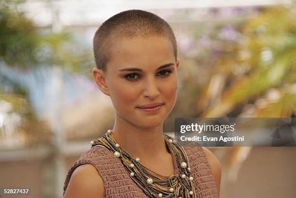 Actress Natalie Portman attends a photocall promoting the film "Star Wars Episode III: Revenge of the Sith" at the Palais during the 58th...