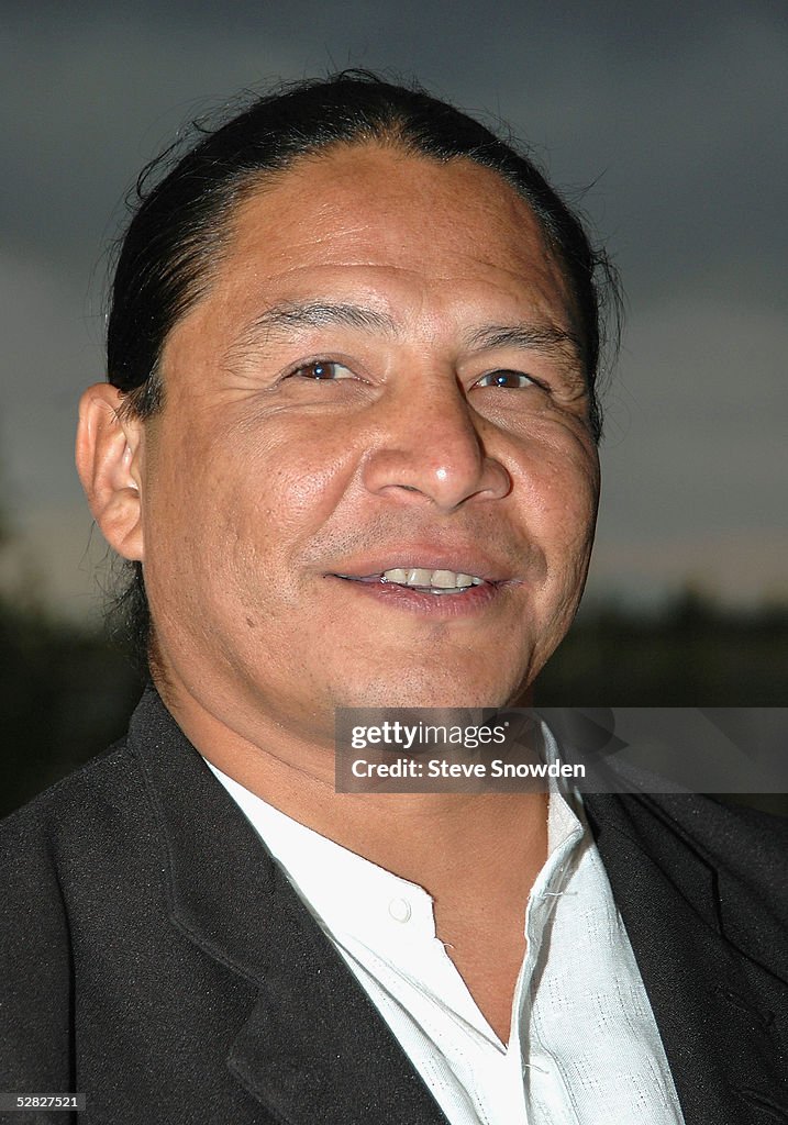 Steve Reevis Actor Native American actor Steve Reevis poses at the Fifth Annual Legacy ...