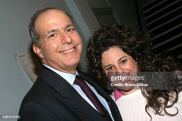 Jed Bernstein, president of League of American Theatres and Producers, and Marissa Jaret Winokur **Exclusive Coverage**