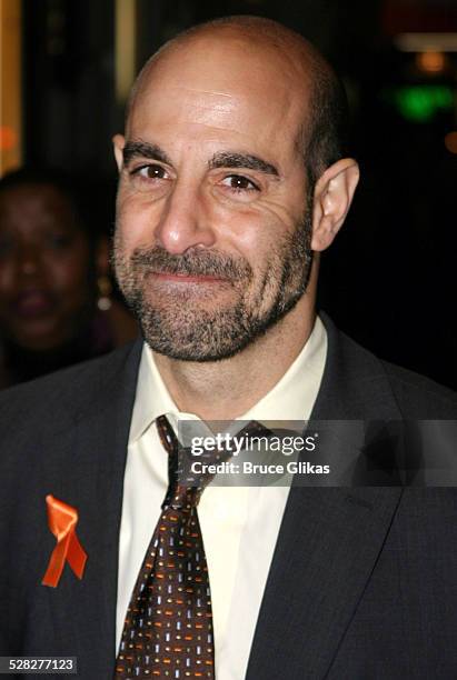 Stanley Tucci during Opening Night of Anna in The Tropics on Broadway and After-Party at The Royale Theatre and The Supper Club in New York City, New...