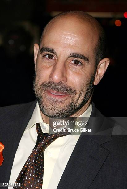 Stanley Tucci during Opening Night of Anna in The Tropics on Broadway and After-Party at The Royale Theatre and The Supper Club in New York City, New...