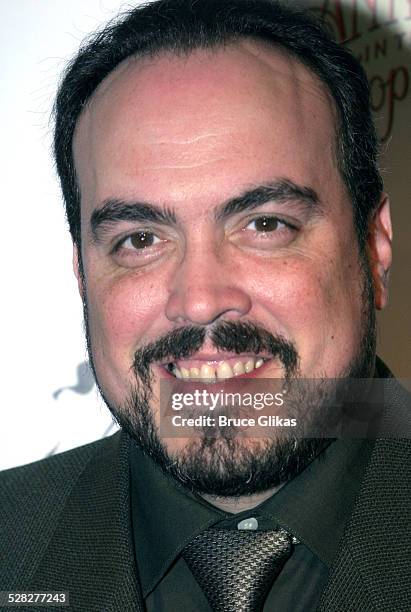 David Zayas during Opening Night of Anna in The Tropics on Broadway and After-Party at The Royale Theatre and The Supper Club in New York City, New...