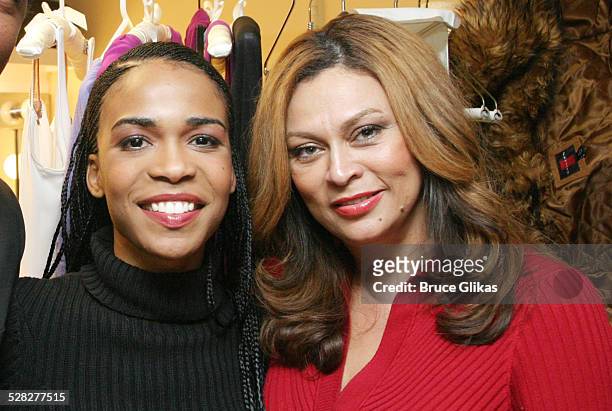 Michelle T Williams of Destiny's Child and Tina Knowles *Exclusive*