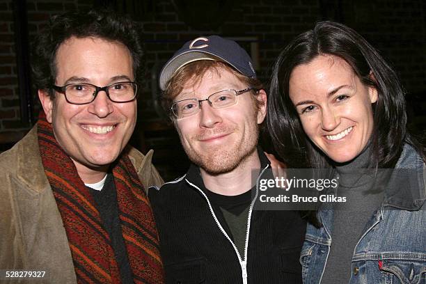 Michael Mayer, director, Anthony Rapp and Kimberly Girgsby, musical director *EXCLUSIVE*