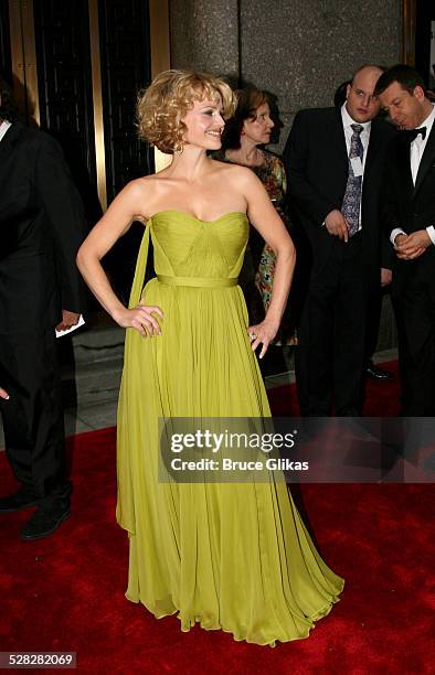 Carla Gugino during 61st Annual Tony Awards - Arrivals at Radio City Music Hall in New York City, New York, United States.