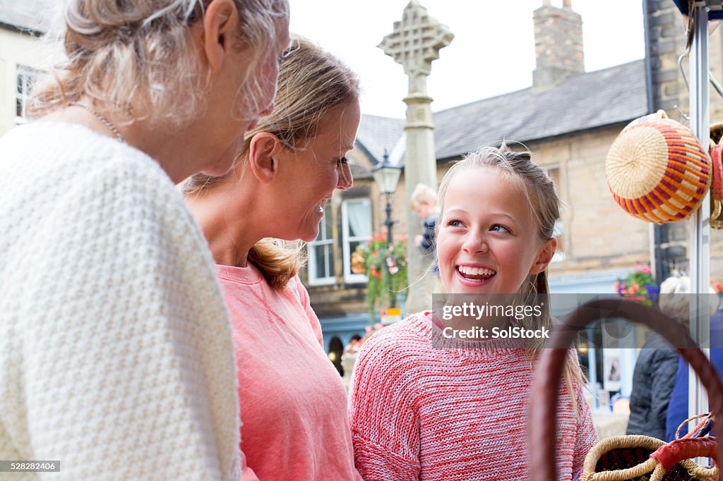 Looking up to her generations