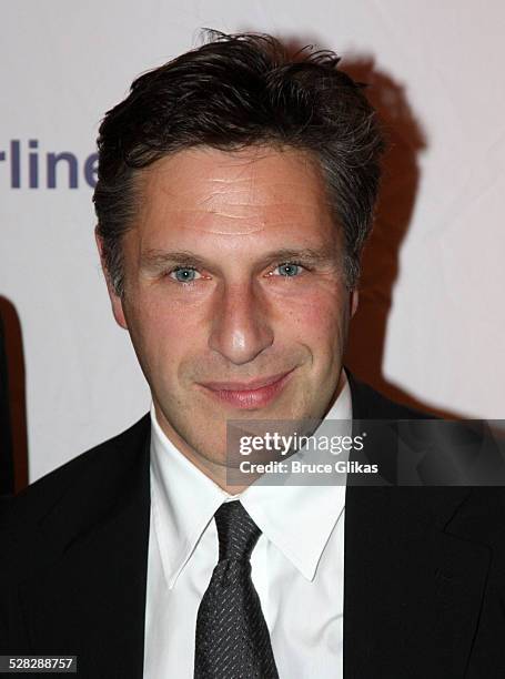 Patrick Marber poses at the opening night party for After Miss Julie on Broadway at the Roundabout Theatre Company's American Airlines Theatre on...